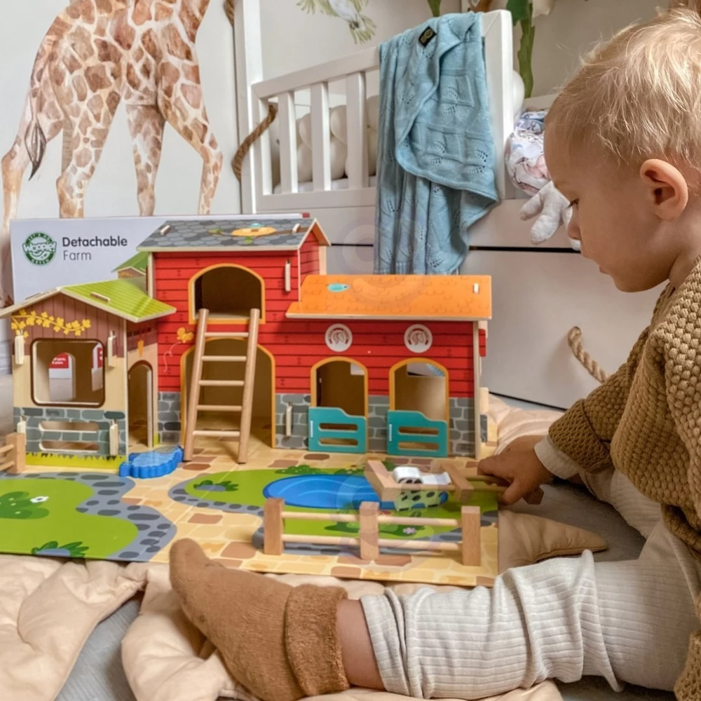 Žaislų rinkinys WOOPIE Žalias, 18 elementų