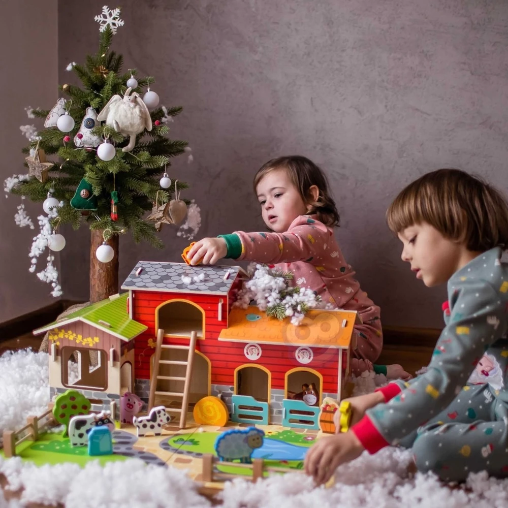 Žaislų rinkinys WOOPIE Žalias, 18 elementų