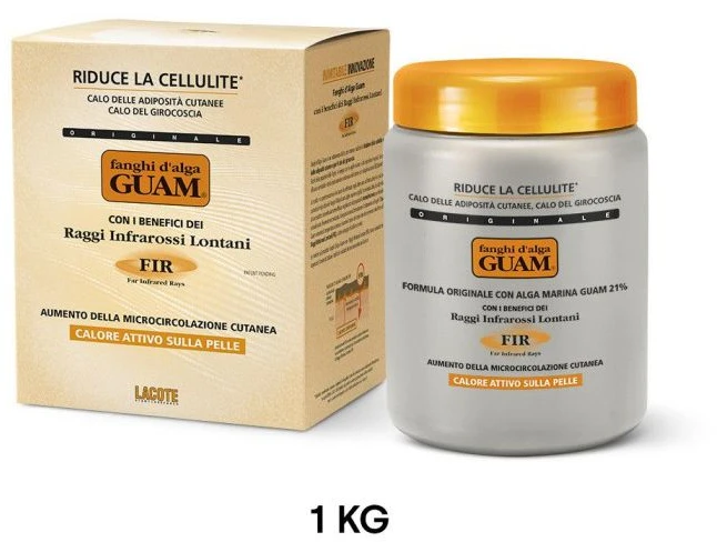 Guam Mud wrap for medium cellulite 1000 g