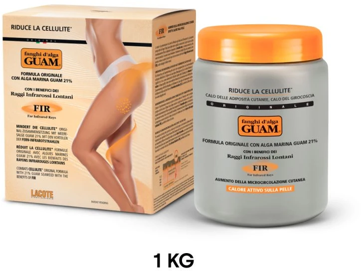 Guam Mud wrap for medium cellulite 1000 g