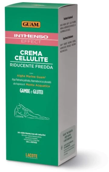 Anticeliulitinis modeliuojantis kremas šalto poveikio formulė, GUAM Inthenso Effect / 200 ml
