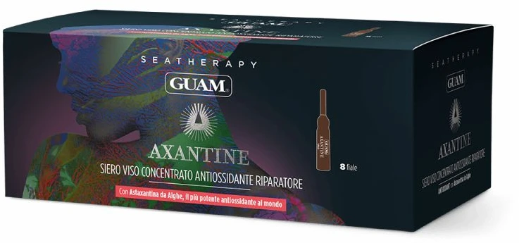 Atkuriamasis veido serumas ampulėse, GUAM Axantine / 8 vnt. х 2 ml
