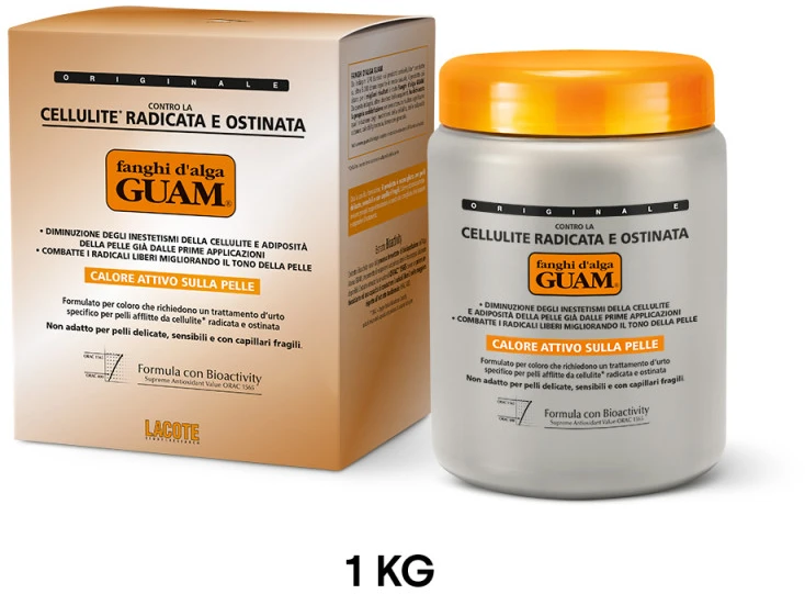 Guam Mud wrap for heavy cellulite 1000 g