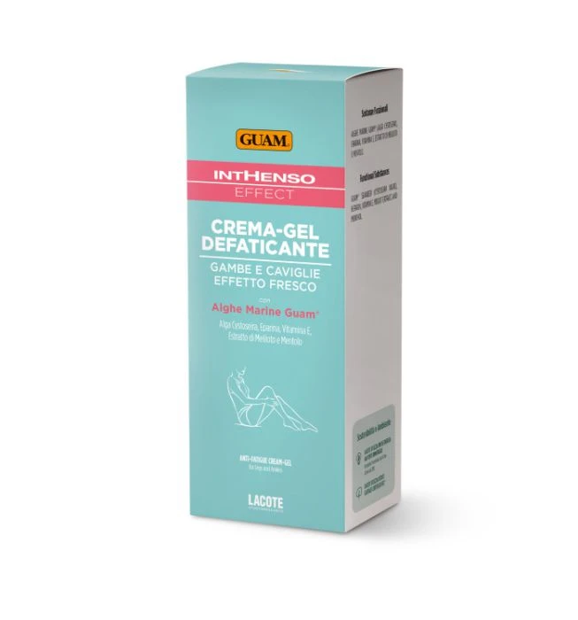 Kremas-gelis nuo kojų nuovargio ir patinimų, GUAM Inthenso Effect / 150 ml