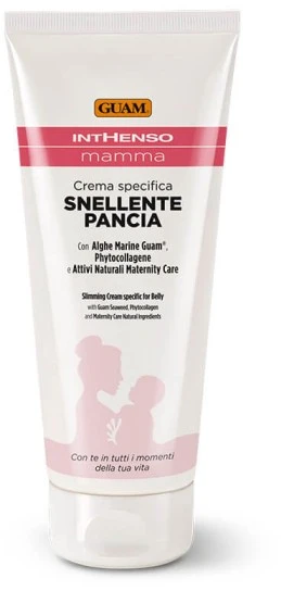 Modeliuojamasis kremas pilvui ir liemeniui, GUAM Inthenso Mamma / 200 ml