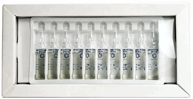 Plaukų atkūrimo programa SP55, Pharma Hermetic / 10 ampulių × 2 ml