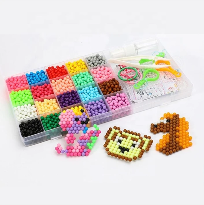 Didelis Vandens Mozaikos Rinkinys – 2400 Karoliukų Kūrybai