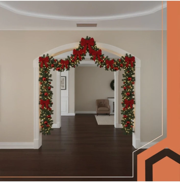 Girlanda Christmas medžio garland 2.7m Ruhhy 26243
