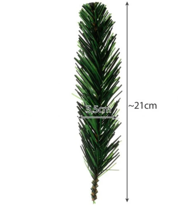 Dėlionė Ruhhy ISO TRADE Dirbtinės eglės šakos 29cm 40vnt