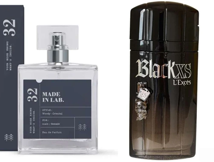 Made In Lab Įkvėpti Paco Rabanne Juodas XS L'Exces 032 100ml.