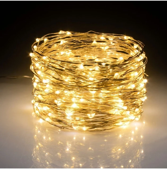 "RASA Light" Girlianda 50m, 500 Šiltai Baltų LED