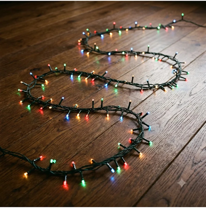 Vidaus girlianda 300 LED įvairiaspalvė