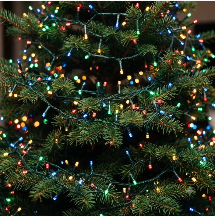 Vidaus Girlianda (500 LED) – Įvairiaspalvė