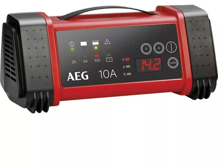 AEG mikroprocesorinis akumuliatorių įkroviklis 12/24 V, 10 A, 9 pakopų, 97024