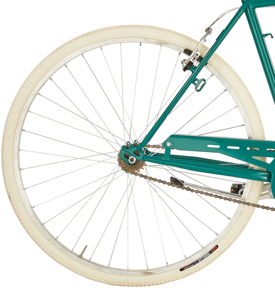 Alpina Vyriškas Retro Miesto Dviratis 28" L’EGO, smaragdinė žalia
