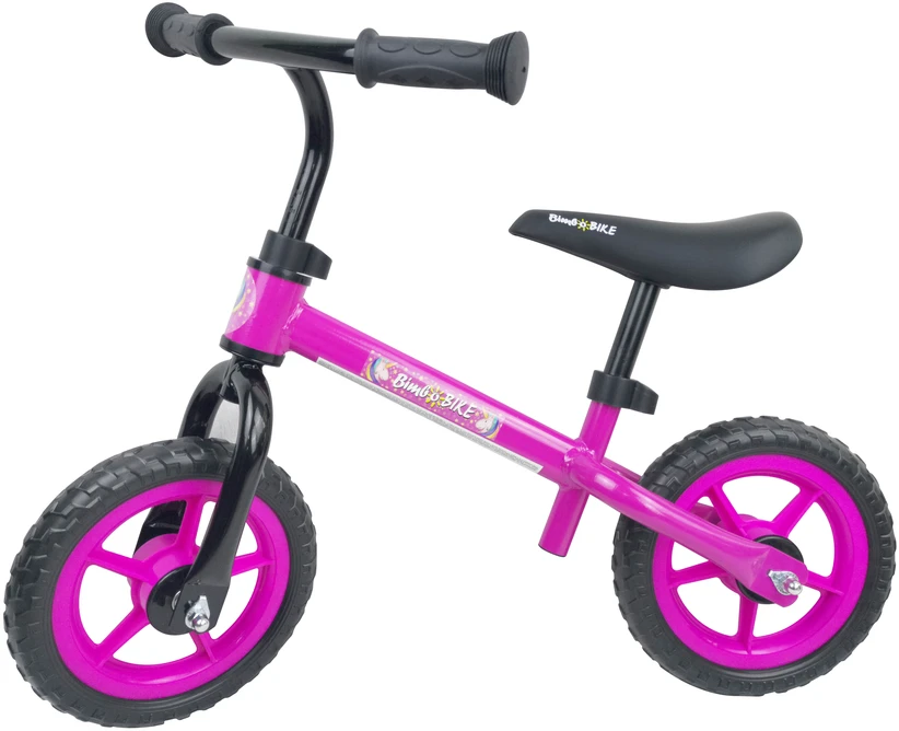 Bimbo Bike Bimbo_ Bike Balansinis dviratis Bottari Bimbo 75807, rožinis, 10”