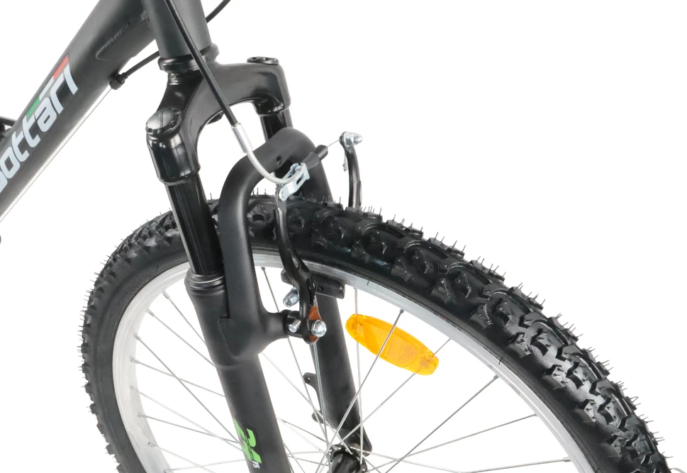 Bottari Bicycle ANDALO 24" MTB – pilna amortizacija, 18 pavarų