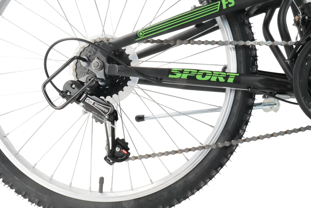 Bottari Bicycle ANDALO 24" MTB – pilna amortizacija, 18 pavarų