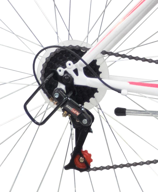 Dviratis miesto Bottari Milano, 26 „, baltas/rožinis
