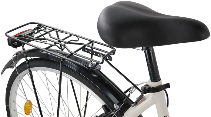 Bottari Bicycle Dviratis miesto Bottari Pisa, 28″ rėmas, balta sp., su krepšeliu