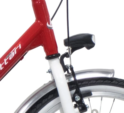 Bottari Bicycle Sulankstomas dviratis 20" "ROMA", raudona