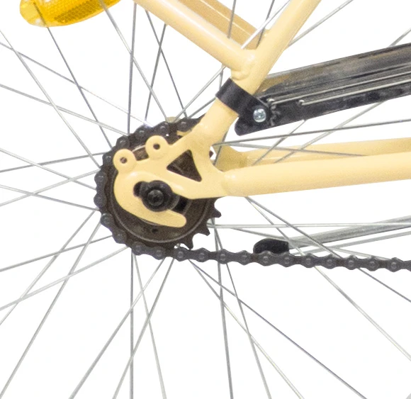 Bottari Bicycle Sulanktomas dviratis 20" "ROMA", kreminė