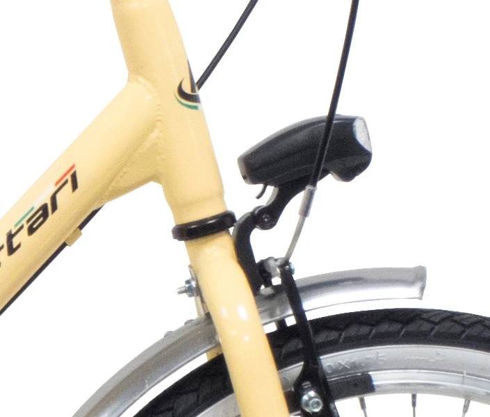 Bottari Bicycle Sulanktomas dviratis 20" "ROMA", kreminė