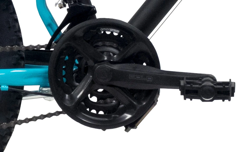 Bottari Bicycle Vyriškas dviratis 24" "ANDALO", juoda / mėlyna