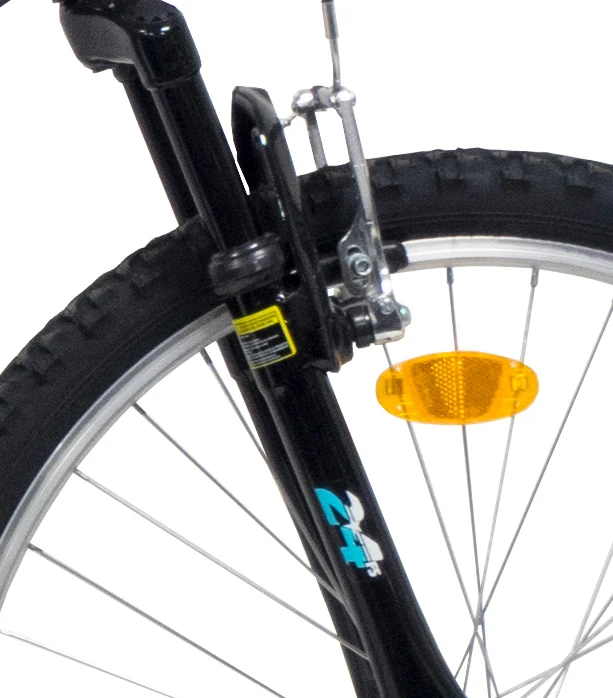Bottari Bicycle Vyriškas dviratis 24" "ANDALO", juoda / mėlyna