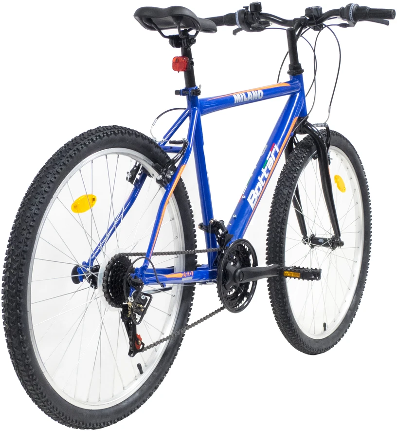 Bottari Bicycle Vyriškas dviratis 26" "MILANO", mėlynas/oranžinis