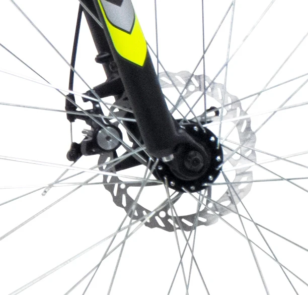 Bottari Bicycle Vyriškas dviratis 27,5" ''LIVIGNO'', juoda/geltona