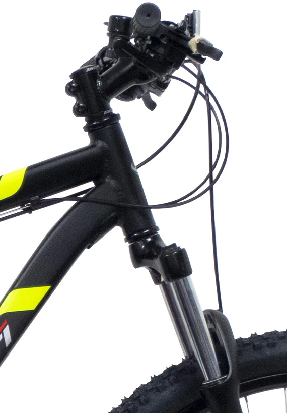 Bottari Bicycle Vyriškas dviratis 27,5" ''LIVIGNO'', juoda/geltona