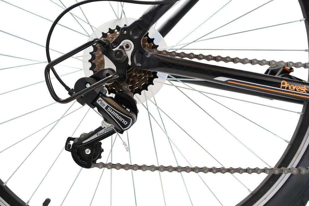 Bottari Bicycle Vyriškas dviratis 29" "BORMIO", juodas/oranžinis