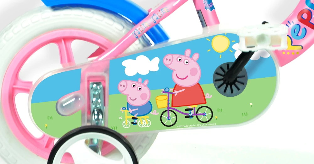 Dino Bikes Licence Vaikiškas dviratis 10" PEPPA PIG 10"