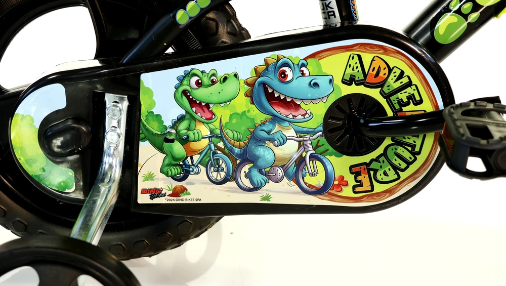 Dino Bikes Licence Vaikiškas dviratis 12″ „DINOSAUR“