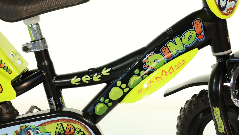 Dino Bikes Licence Vaikiškas dviratis 12″ „DINOSAUR“