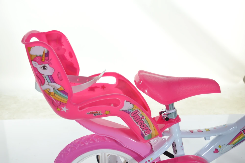 Dino Bikes Licence Dino bikes Dino Bikes Vaikiškas dviratis Unicorn, rožinė, 12''