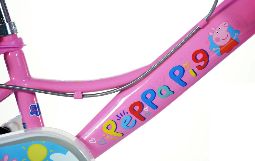 Dino Bikes Licence Vaikiškas dviratis 12" PEPPA PIG