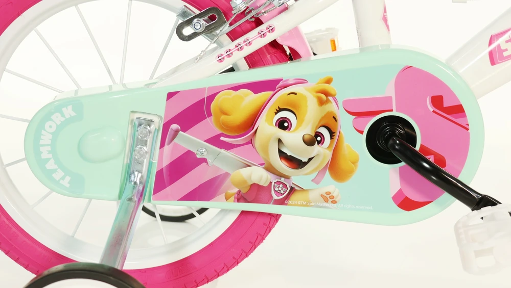 Dino Bikes Licence Pinniped Vaikiškas dviratis Dino Bike Paw Patrol Girl, 14'', rožinis