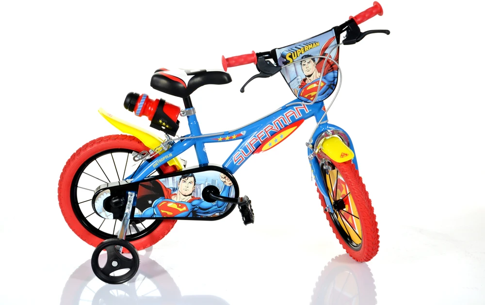 Dino Bikes Licence Vaikiškas dviratis 14" "SUPERMAN"