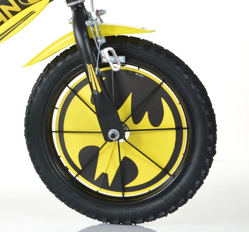 Dino_Bikes Vaikiškas dviratis Dino Bikes 614-BT, geltonas/pilkas