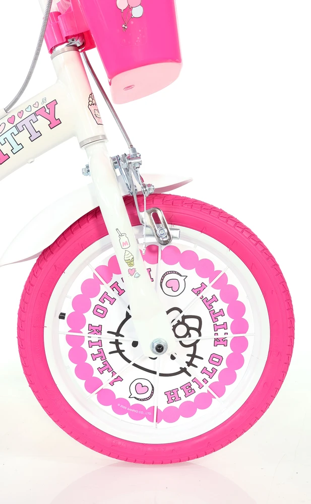 Dino Bikes Licence Vaikiškas dviratis 14″ „HELLO KITTY 2"