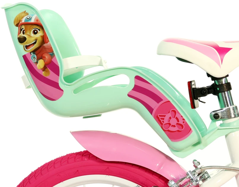 Dino Bikes Licence Pinniped Vaikiškas dviratis Dino Bike Paw Patrol Girl, 14'', rožinis