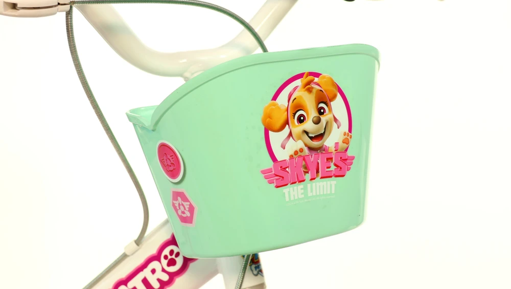 Dino Bikes Licence Pinniped Vaikiškas dviratis Dino Bike Paw Patrol Girl, 14'', rožinis