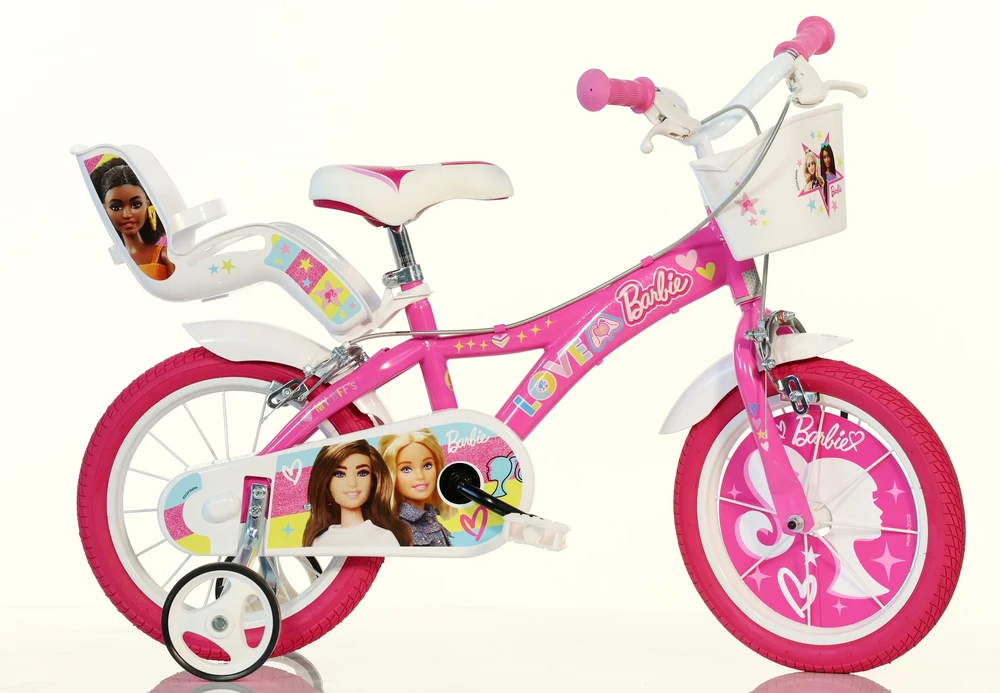 Vaikiškas dviratukas Dino Bikes Barbie 16″
