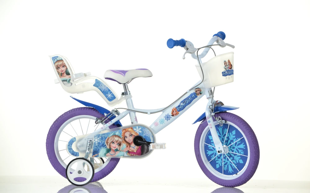 Dino Bikes Licence Pinniped Vaikiškas dviratis Snow Queen 16''