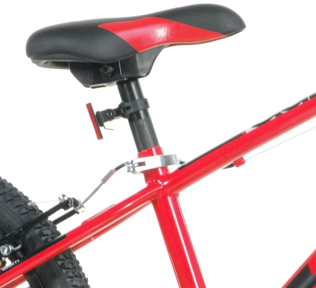 Dino Vaikiškas dviratis 20" "420 SPORT", raudonas/juodas, 6 bėgiai