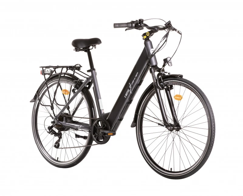 Elektrinis dviratis DENVER EMOTIVE 28", pilkas