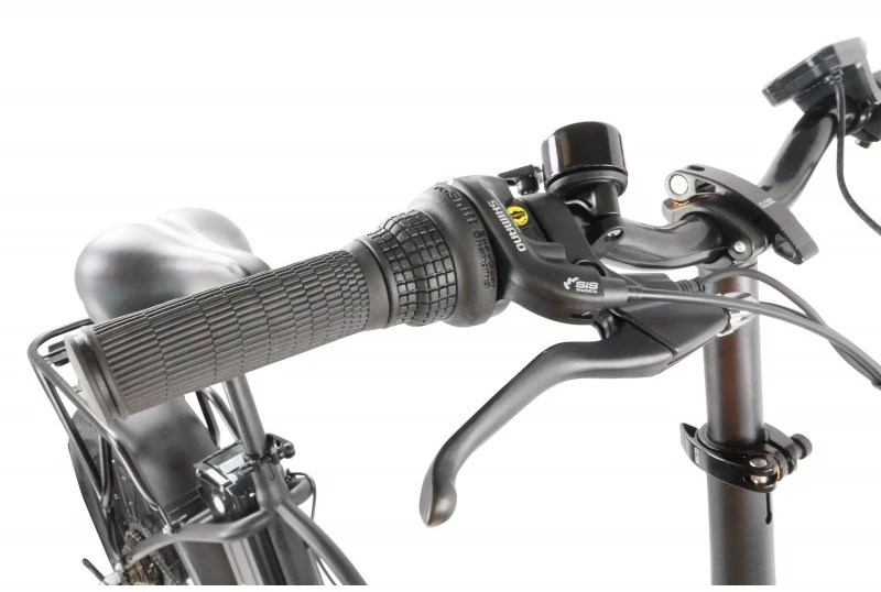 Electric bicycle Denver E2500. 20". 250 W. 10.4 Ah. juodas