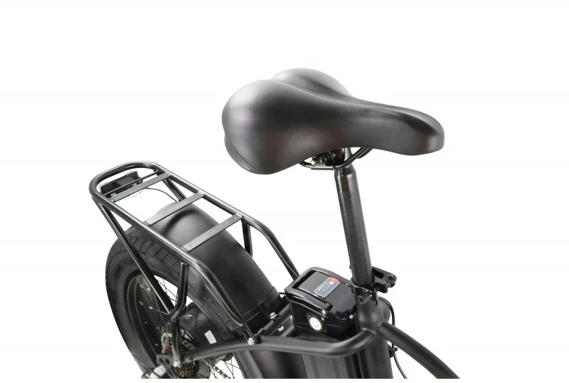Electric bicycle Denver E2500. 20". 250 W. 10.4 Ah. juodas
